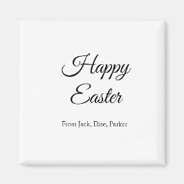 påsk firande lägga till QR-foto glad påsk Magnet