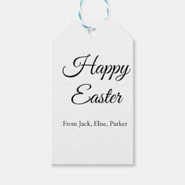 påsk firande lägga till QR-foto glad påsk Presentetikett