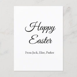 påsk firande lägga till QR-foto glad påsk Vykort