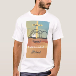 Påsk Firande T-shirt med Bible Verse
