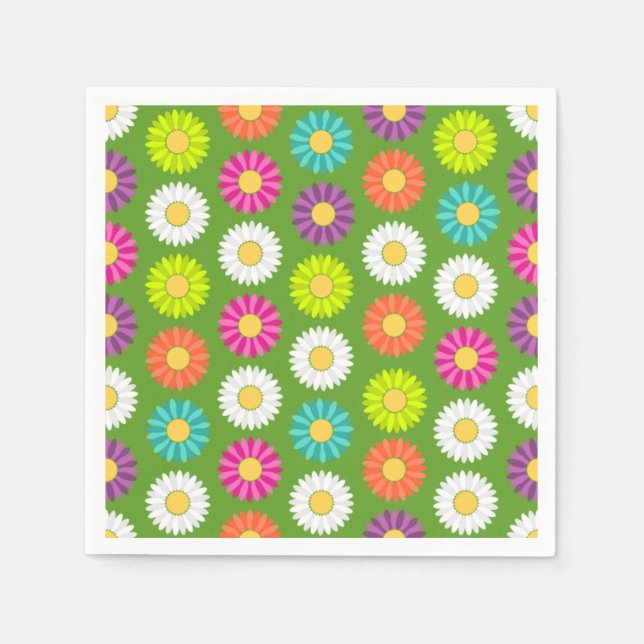 Påsk Flowers Pappersservett (Framsidan)