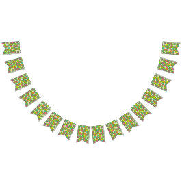 Påsk Flowers Vimplar