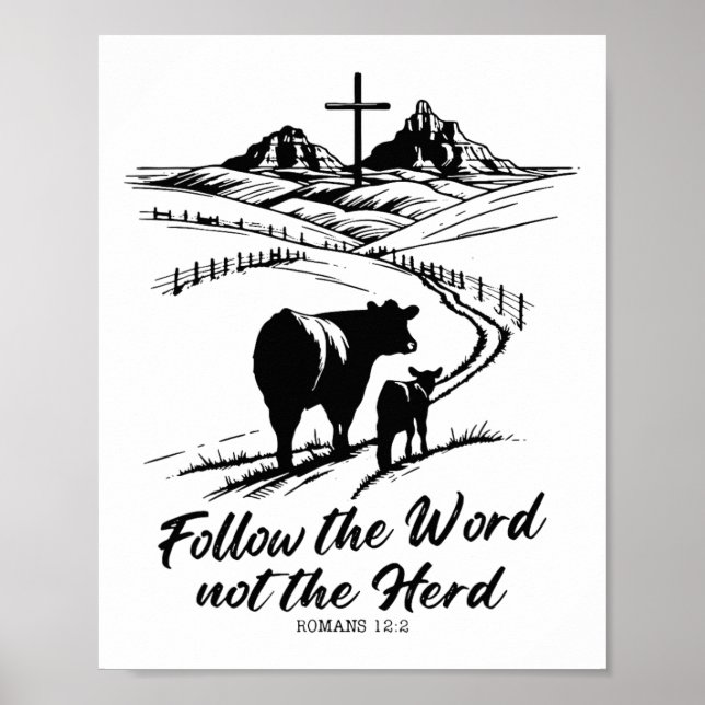 Påsk följer efter Ord, inte Herd Romans 122 Poster (Framsidan)