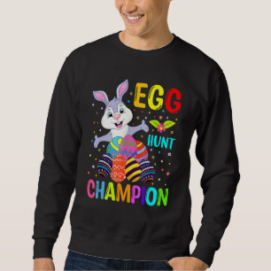 Påsk För barn Egg Hunt Champion Gamer Lång Ärmad Tröja