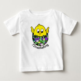 påsk för chick som 72marketing kläcker den bästa tee