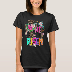 Påsk för kristna Tonåring flickor Mamma är han Ris T Shirt