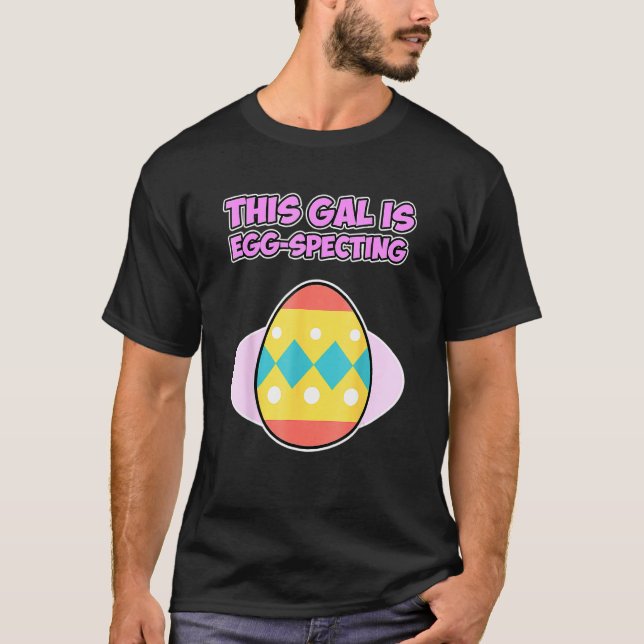 Påsk för Par är detta salter äggbefrämjande T Shirt (Framsida)
