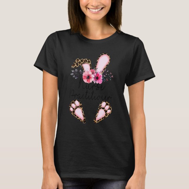 Påsk för sjuksköterskor NP Påskhare T Shirt (Framsida)
