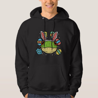 Påsk Frog Bunny Ansikte Eggs Animal Manar Women Ki Hoodie
