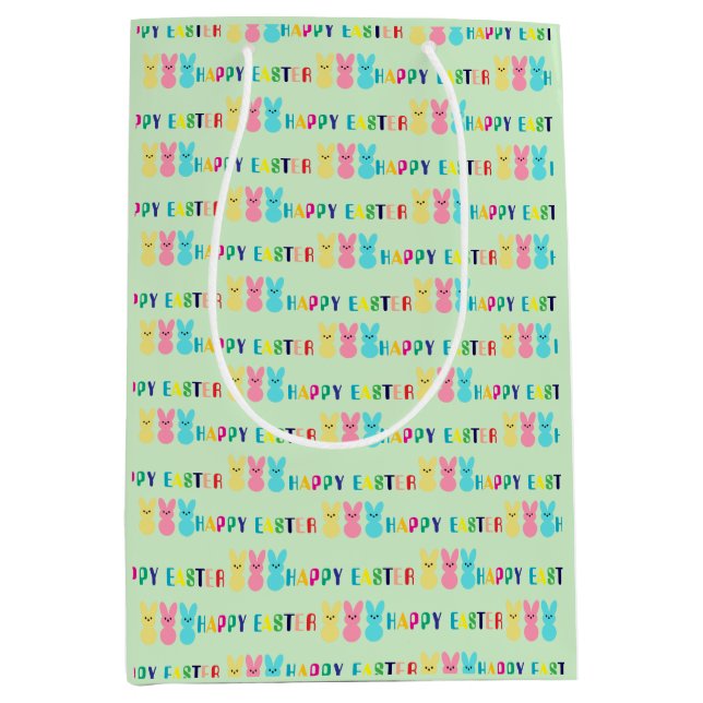 Påsk Gift Bag - Festiv och färgstark design (Framsidan)