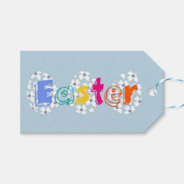 Påsk Gift Märkres Presentetikett