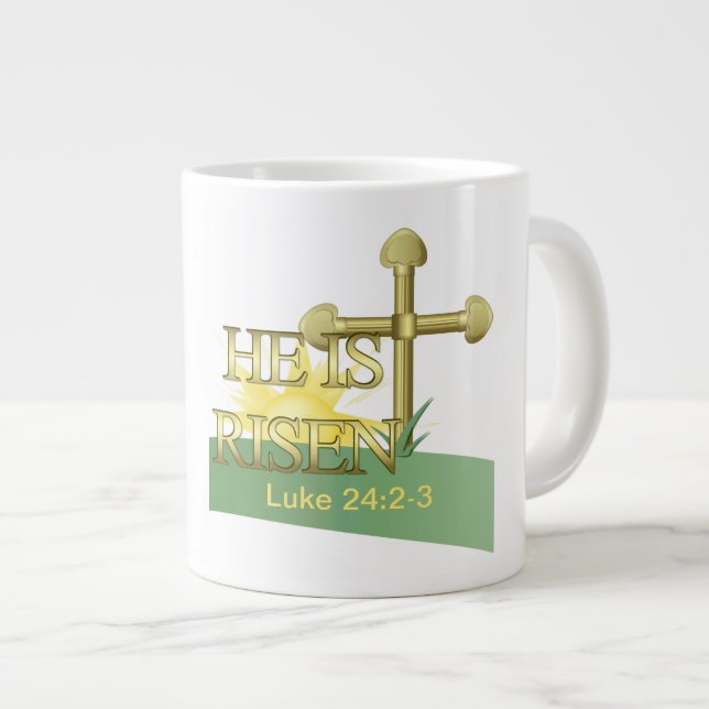 Påsk Gift Mugg - Jumbo Mugg (Framsida höger)