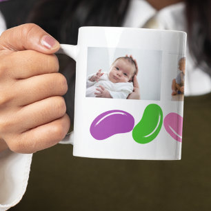 Påsk Gift Photo Mugg med gelébönor
