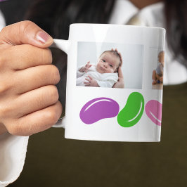 Påsk Gift Photo Mugg med Jelly Beans