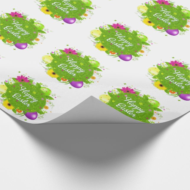 Påsk Gift Wrap Presentpapper (Hörn)
