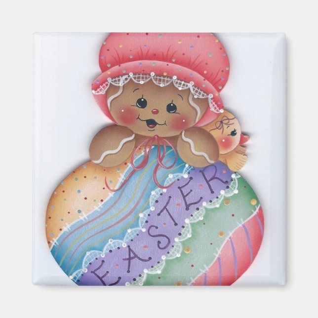 Påsk Gingerbröd och Chick Magnet (Framsidan)