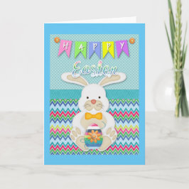 Påsk - "Glad påsk" Sweet Bunny Helgkort