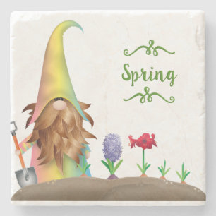 Påsk Gnome Garden Dekoration Stenunderlägg