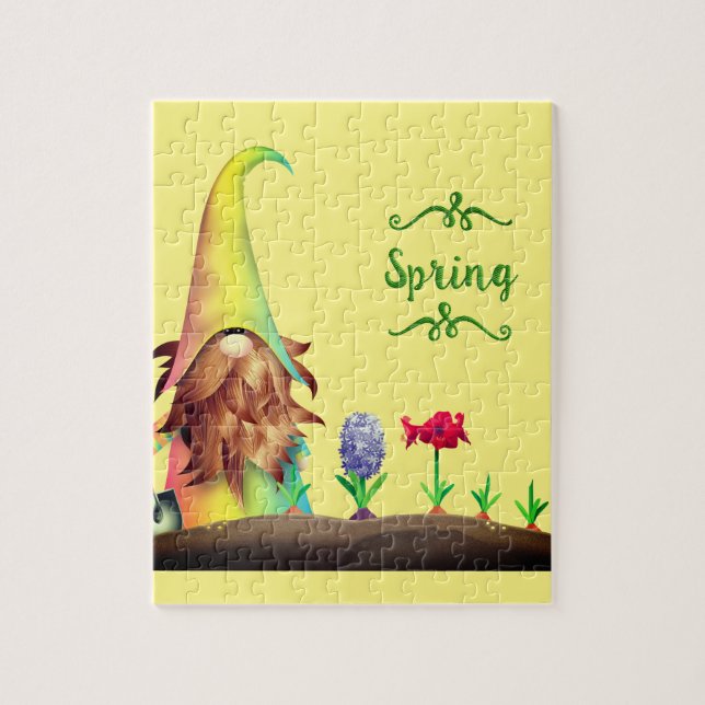 Påsk Gnome Pussel (Vertikal)