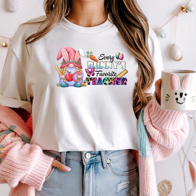Påsk Gnome Teacher T Shirt (Skapare uppladdad)