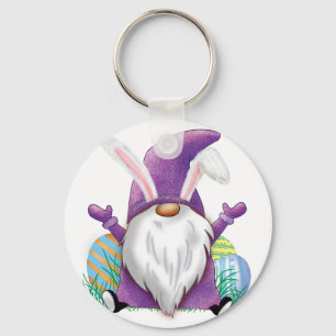 Påsk Gnome Tote Bag Nyckelring