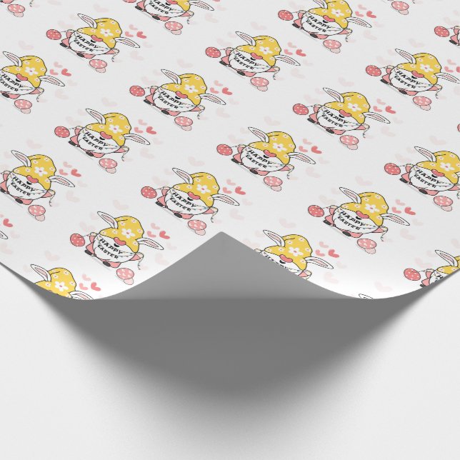 Påsk Gnomes Wrapping Papper Presentpapper (Hörn)