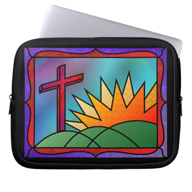 Påsk God Laptop sleeve (Framsidan)