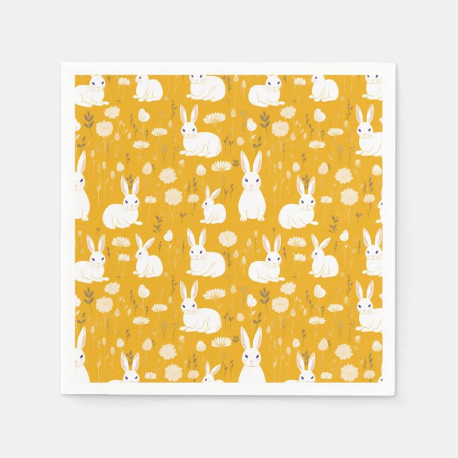 Påsk God morgon Delight Pappersservett (Framsidan)