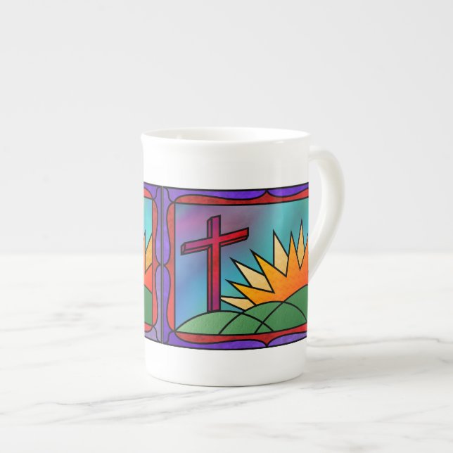 Påsk God morgon, Mugg Benporslin Mugg (Framsida höger)