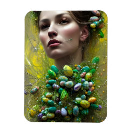 Påsk Goddess Magnet