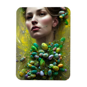 Påsk Goddess Magnet