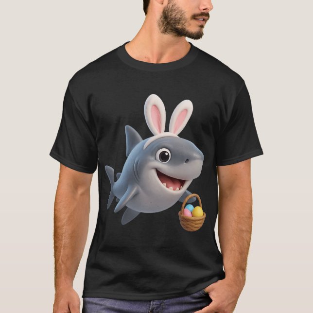 Påsk Grönlandshaj T Shirt (Framsida)