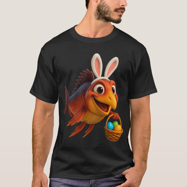 Påsk Haikouichthys T Shirt (Framsida)