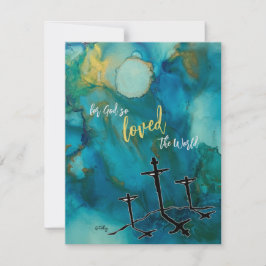 Påsk Hallelujah-platta kort