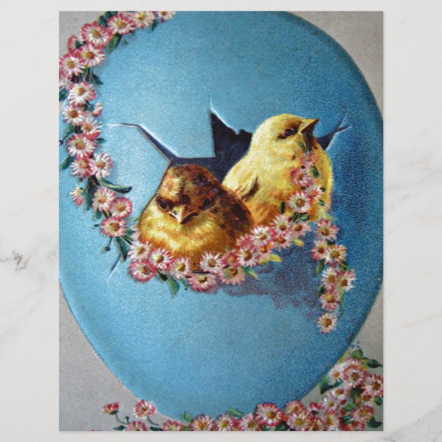 Påsk Hälsning 1909 (Framsida)