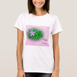 Påsk Hälsning Deptford Rosa Wildblomma Tee