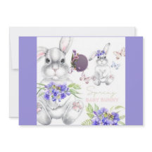 Påsk Hälsning från vår familj till ditt kort