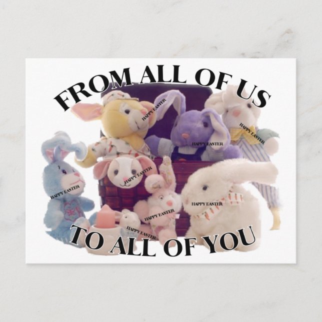 Påsk Hälsning Helg Vykort (Framsida)