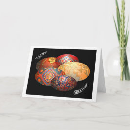 Påsk hälsning helgkort