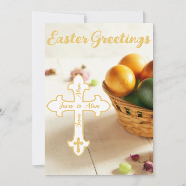 Påsk Hälsning-kort Inbjudningar (Framsida)