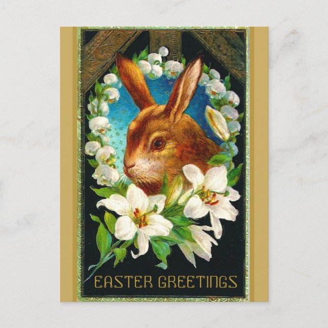 PÅSK HÄLSNING VYKORT (Framsida)