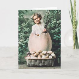 Påsk-hälsningskort för vintage helgkort