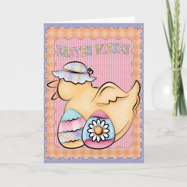 Påsk-hälsningskort Helgkort (Framsida)