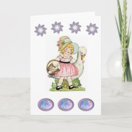 Påsk-hälsningskort Helgkort