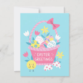 Påsk-hälsningskort Julkort