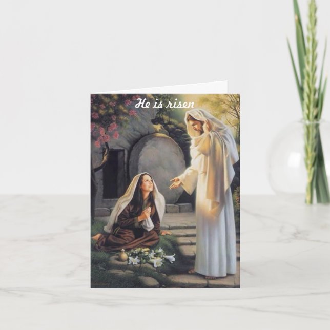 Påsk-hälsningskort Kort (Framsida)