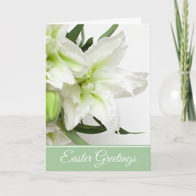 Påsk-hälsningskort Kort (Framsida)