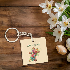 Påsk "Han är riserad" Blommigten Kor