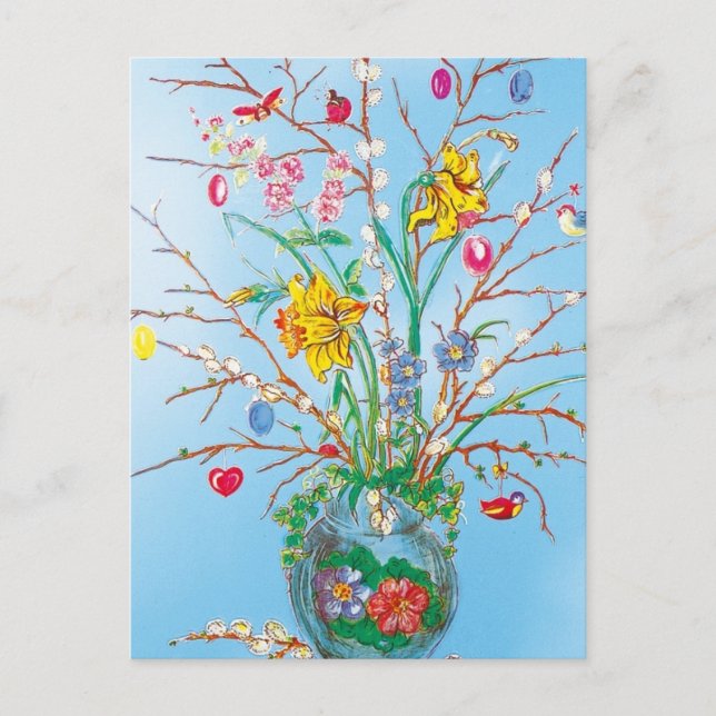 Påsk - helg vykort (Framsida)