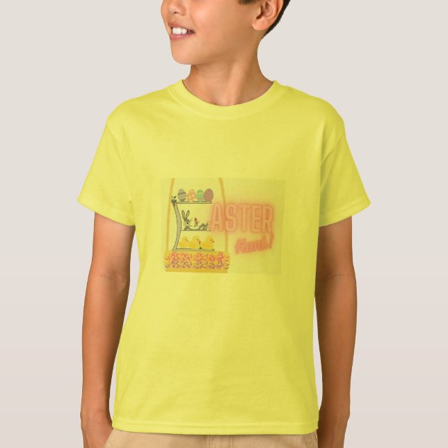 Påsk Hunt T-Shirts 01 (Framsida)